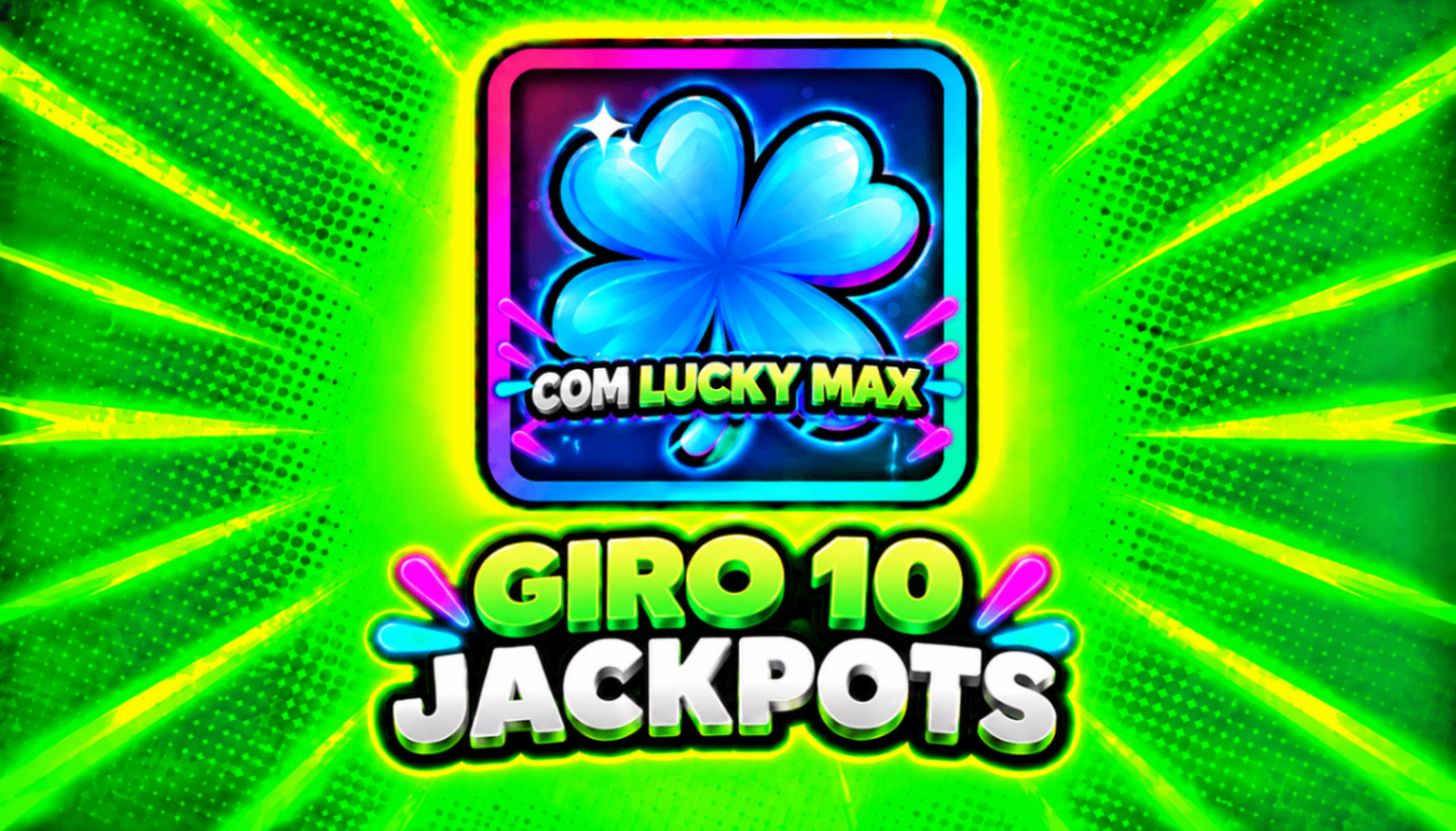 10 GIROS DE JACKPOT COM LUCKY MAXIMA