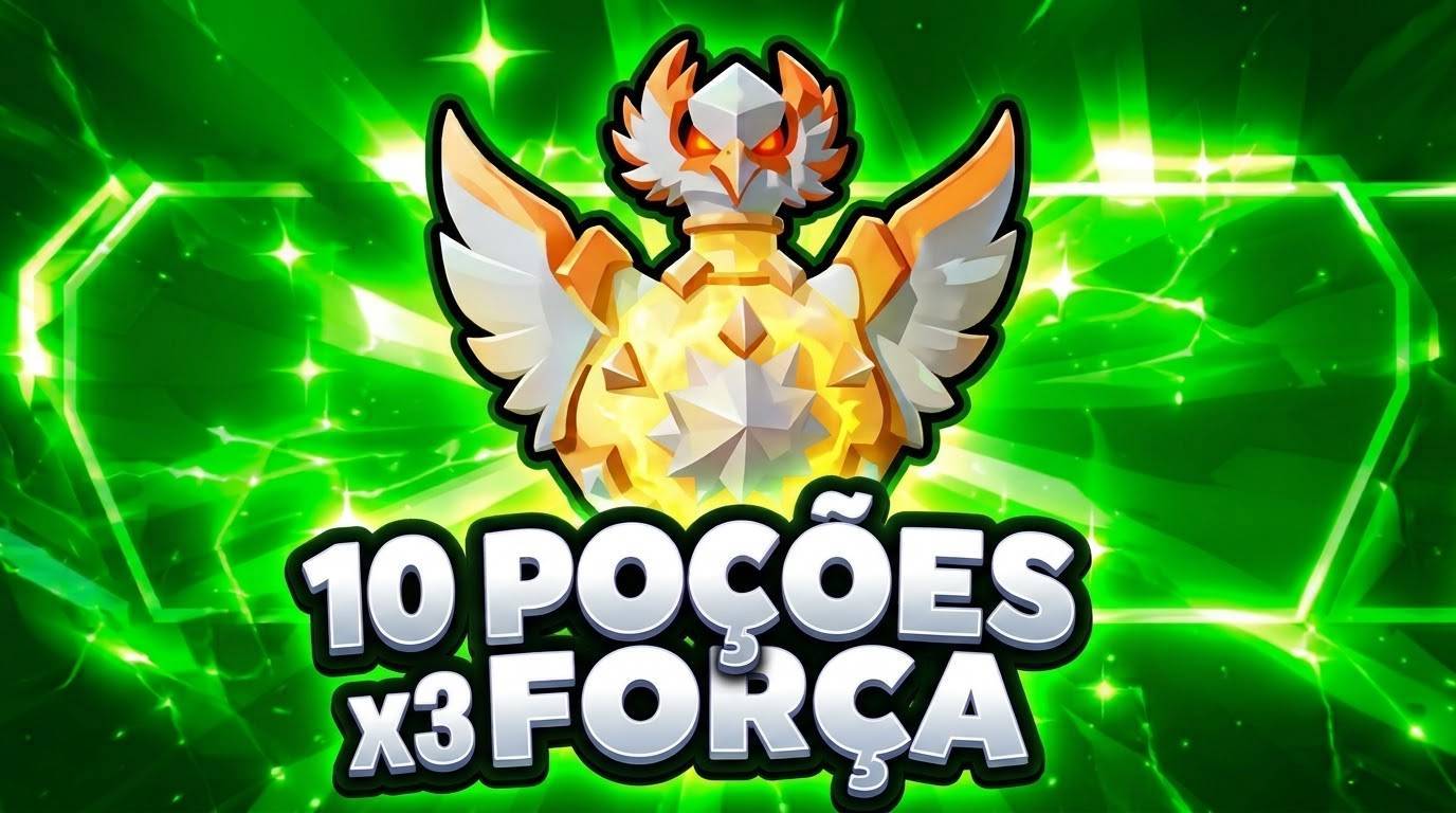 10 POÇÕES X3 FORÇA